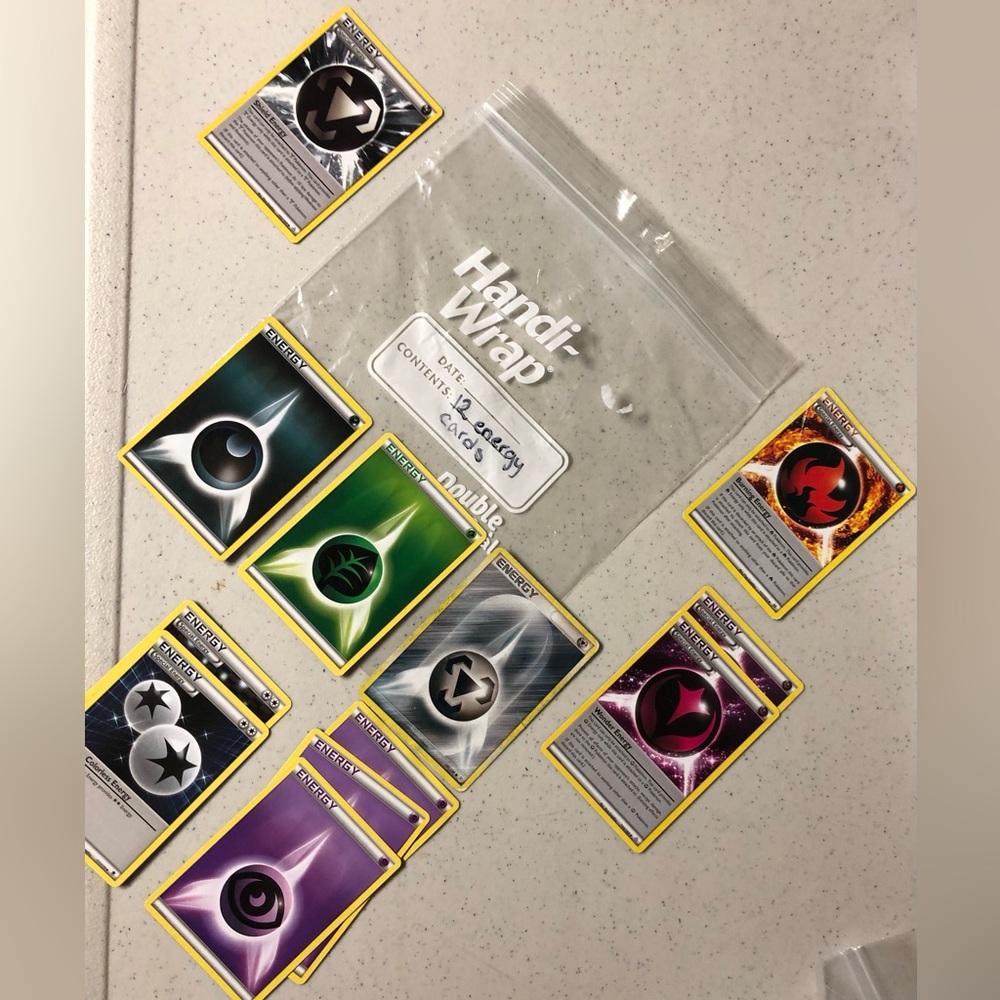 Pokemon Energy Cards Set of 12 cards